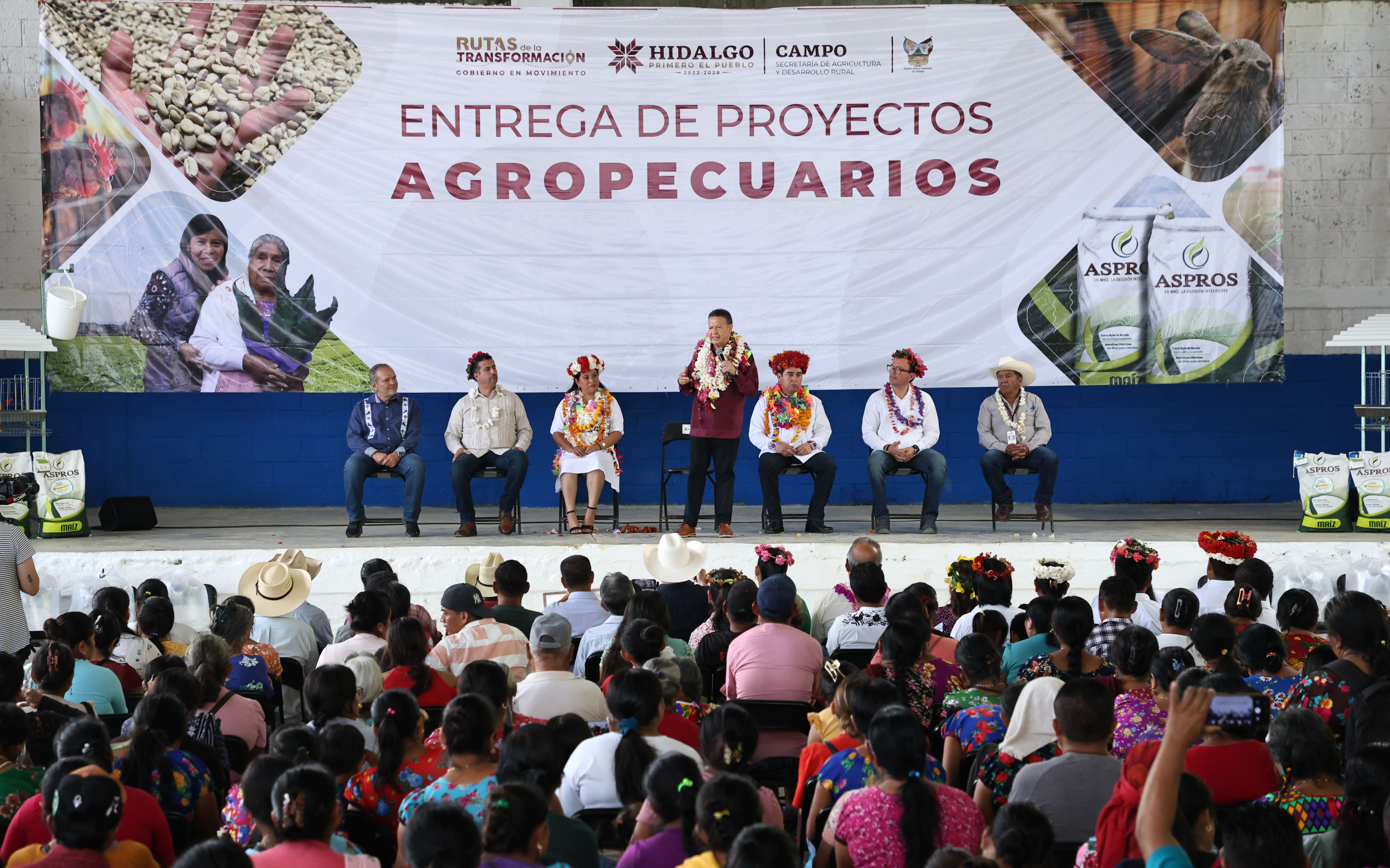 En la Huasteca, Julio Menchaca reconoce el apoyo de la presidenta Claudia Sheinbaum a Hidalgo