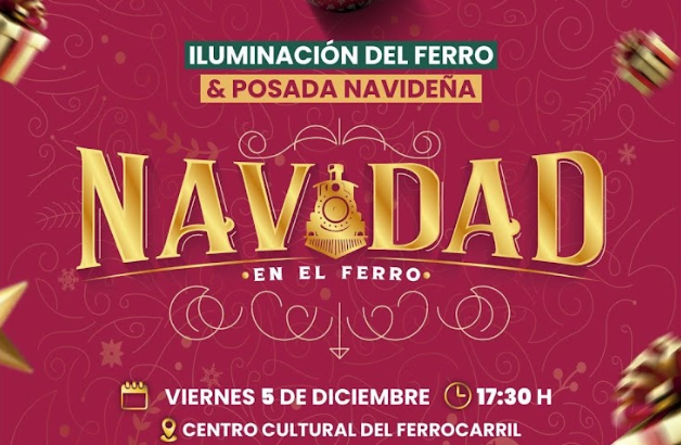 Navidad llegará al Centro Cultural del Ferrocarril este viernes