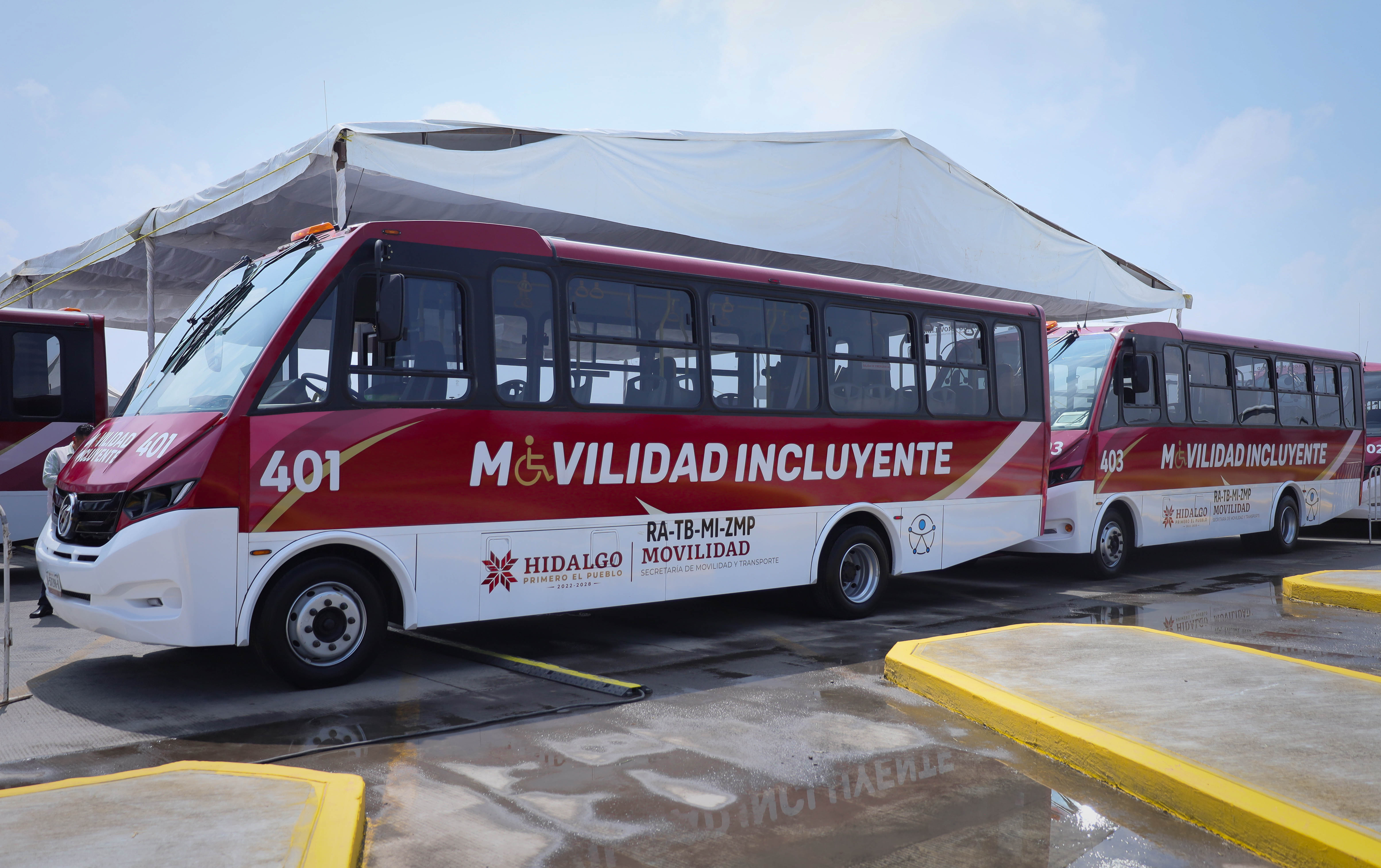 Julio Menchaca inicia modernización del Tuzobús; se da respuesta a demanda ciudadana