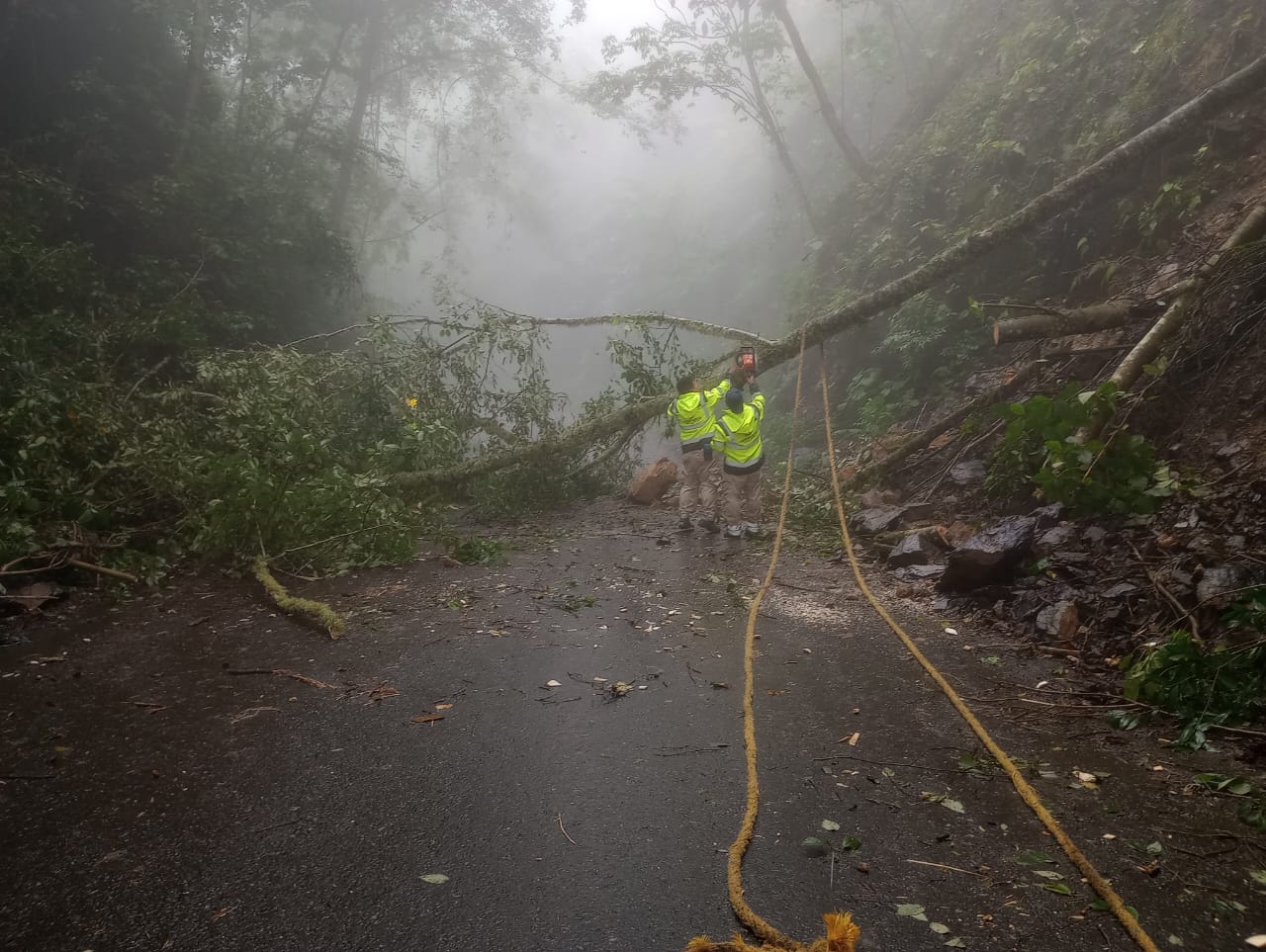 Despliegue de recursos y balance, tras lluvias del fin de semana en Hidalgo