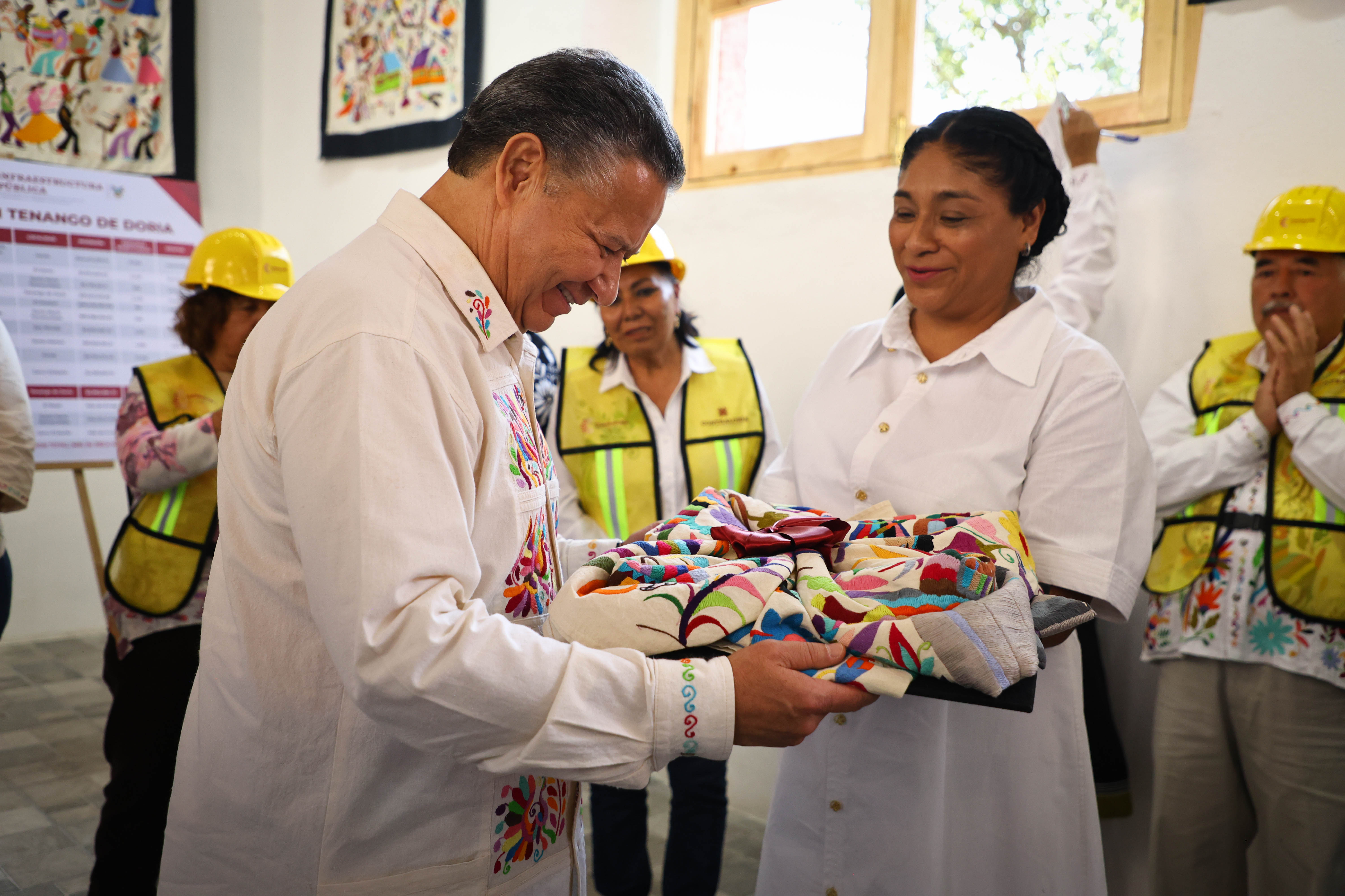 Gobierno de Hidalgo invierte 270 millones de pesos en infraestructura para Tenango de Doria