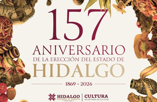 Hidalgo conmemora su 157 aniversario con jornada cultural