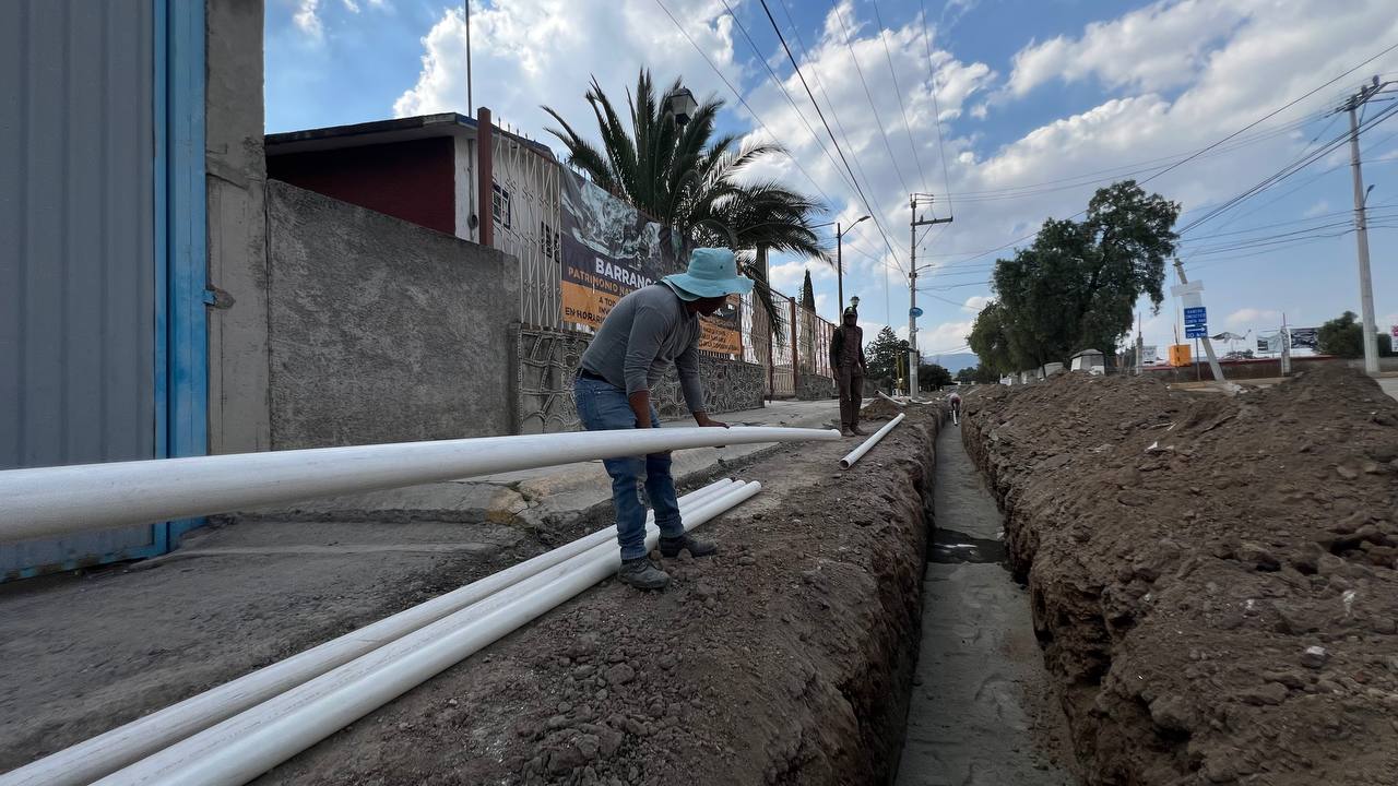 Avanzan acciones de modernización de la infraestructura hidráulica y sanitaria en Zapotlán de Juárez