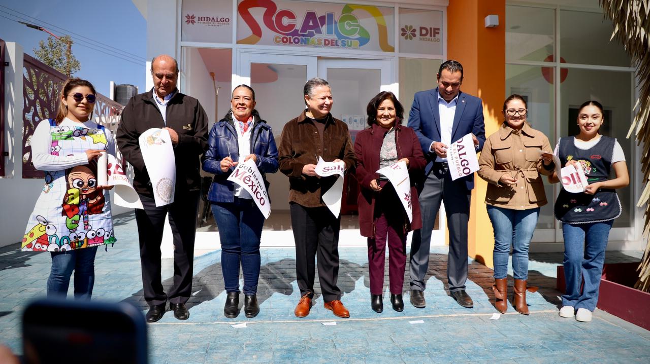 DIF Hidalgo abre nuevos CAIC, en beneficio de la niñez hidalguense