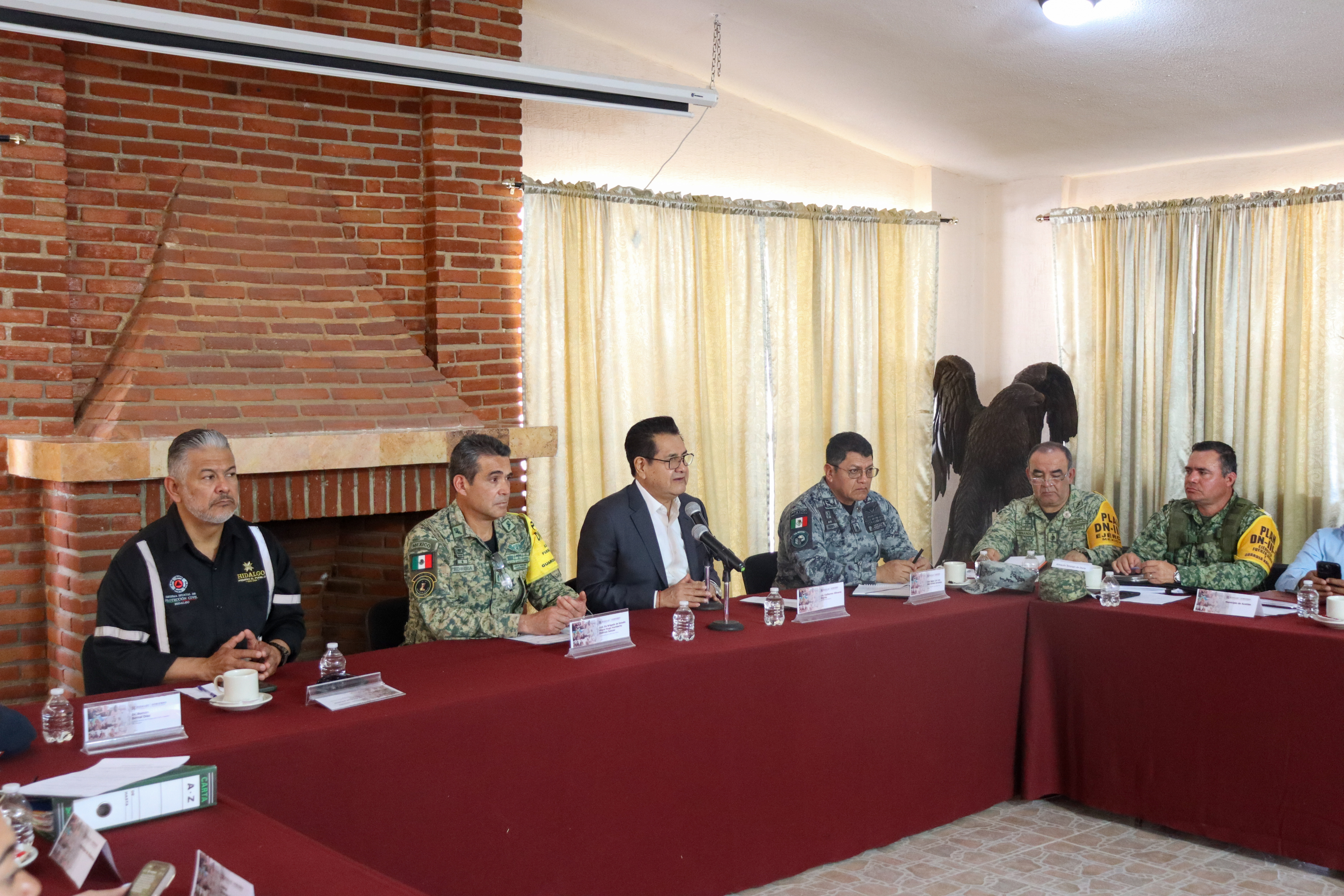 Autoridades coordinan entrega de apoyos para municipios afectados por la vaguada monzónica