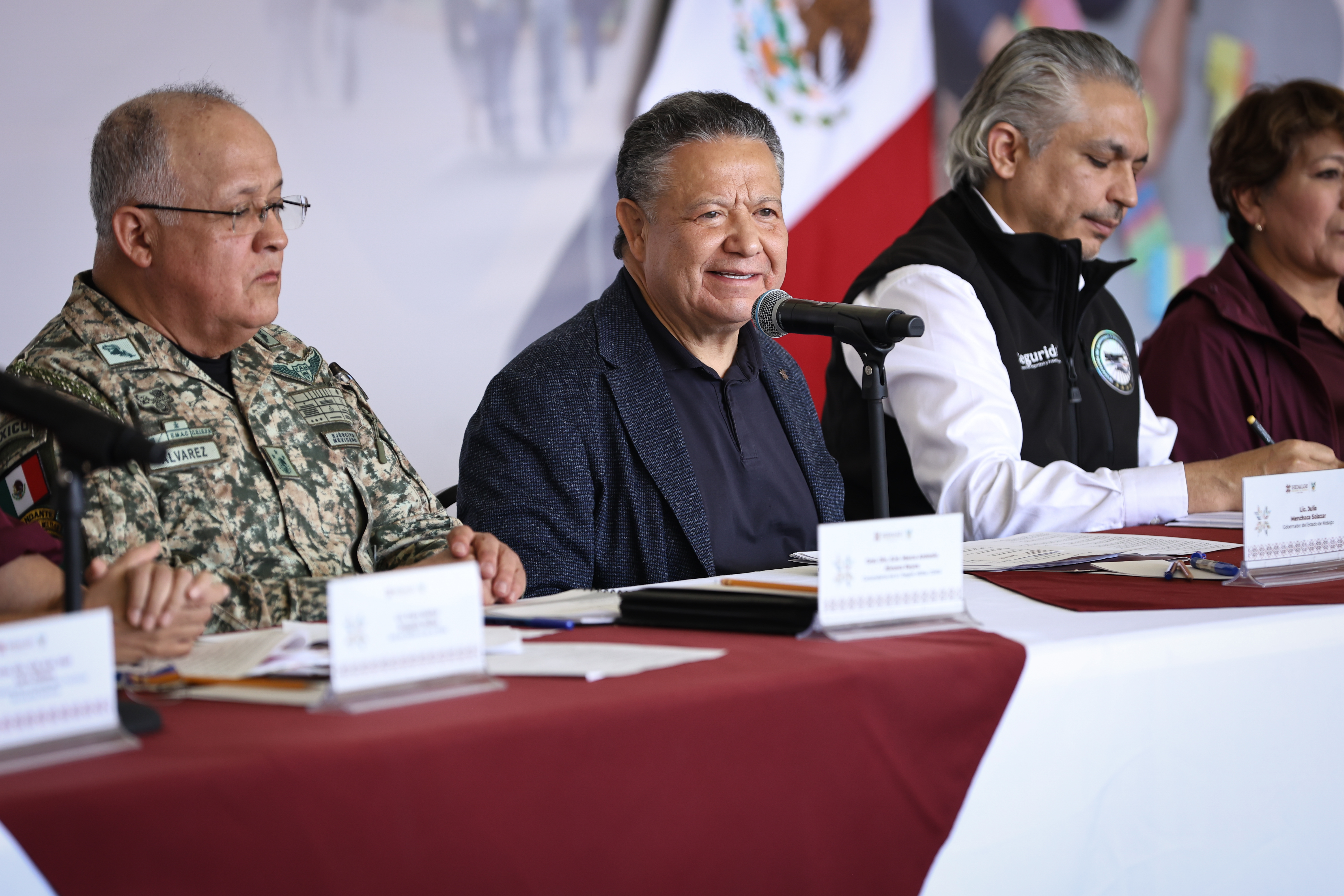 Desde Hidalgo, acuerdan acciones contundentes contra inseguridad en el centro del país