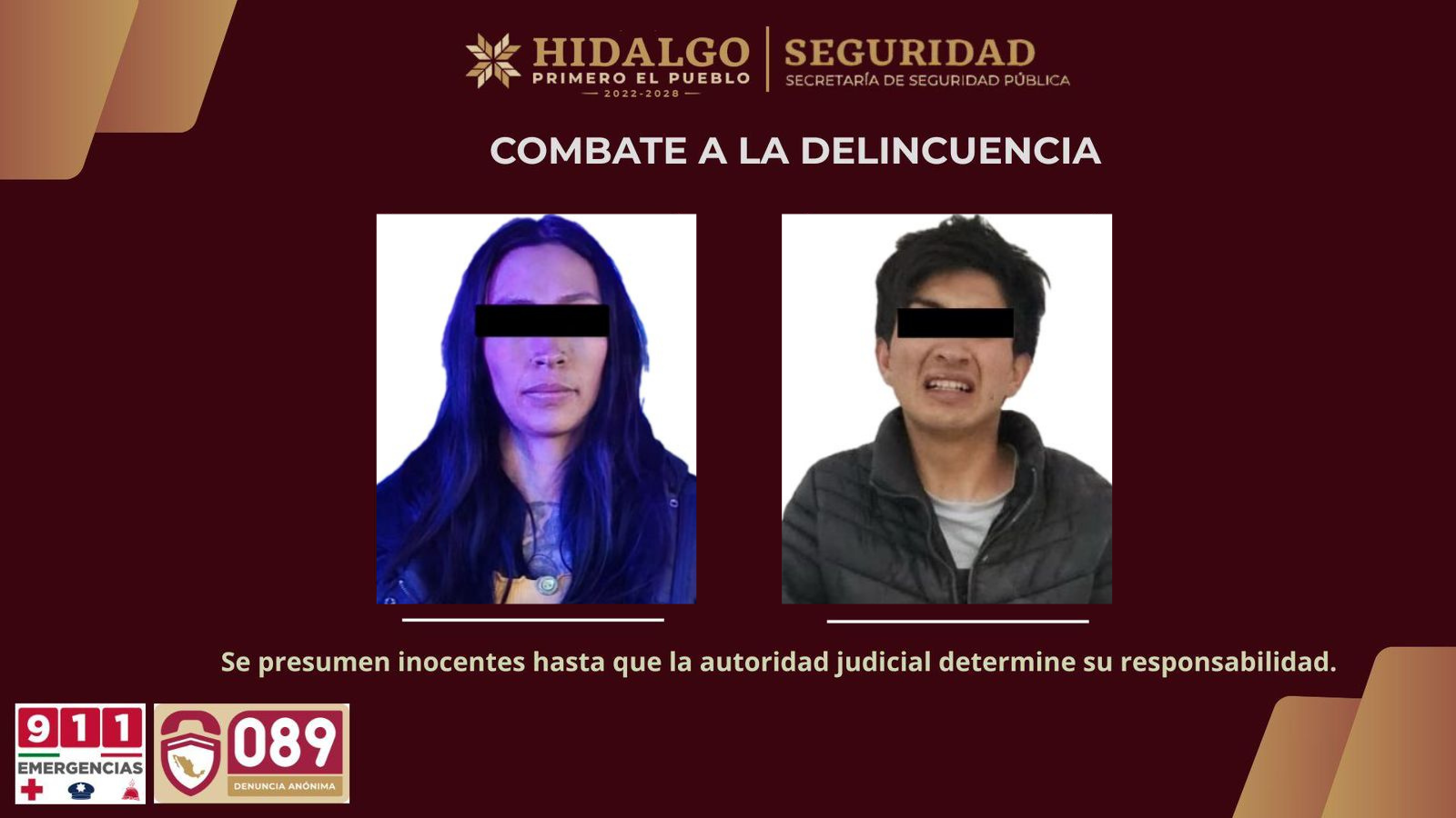 Tras robo a vivienda en Mineral de la Reforma, SSPH recupera bienes valuados en más de medio millón de pesos