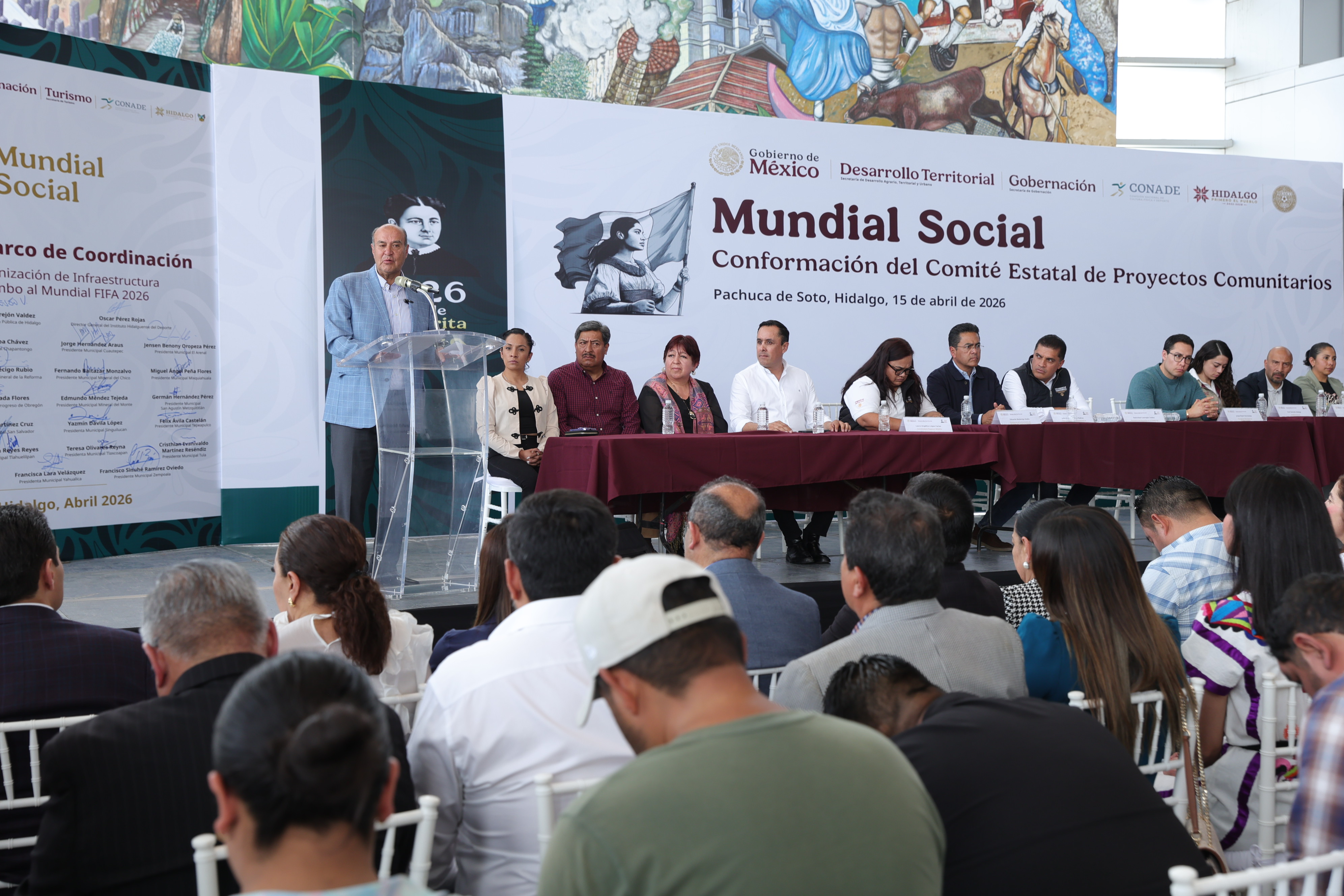 Mundial Social llega a Hidalgo con impulso a infraestructura deportiva comunitaria