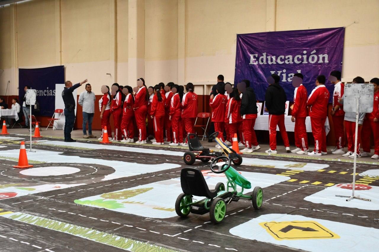 “Ciudad Policía” acerca la cultura de la prevención a juventudes de Actopan