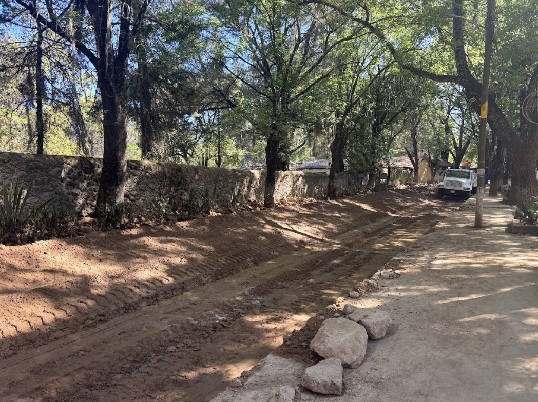 Ejecuta SIPDUS proyecto para renovar la imagen urbana de Huasca