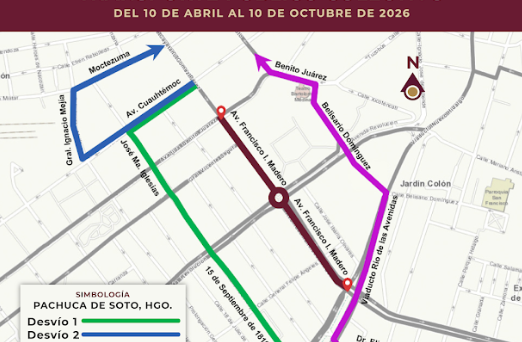 Por obras de rehabilitación en Av. Madero, Semot informa sobre de desvíos temporales en el transporte público