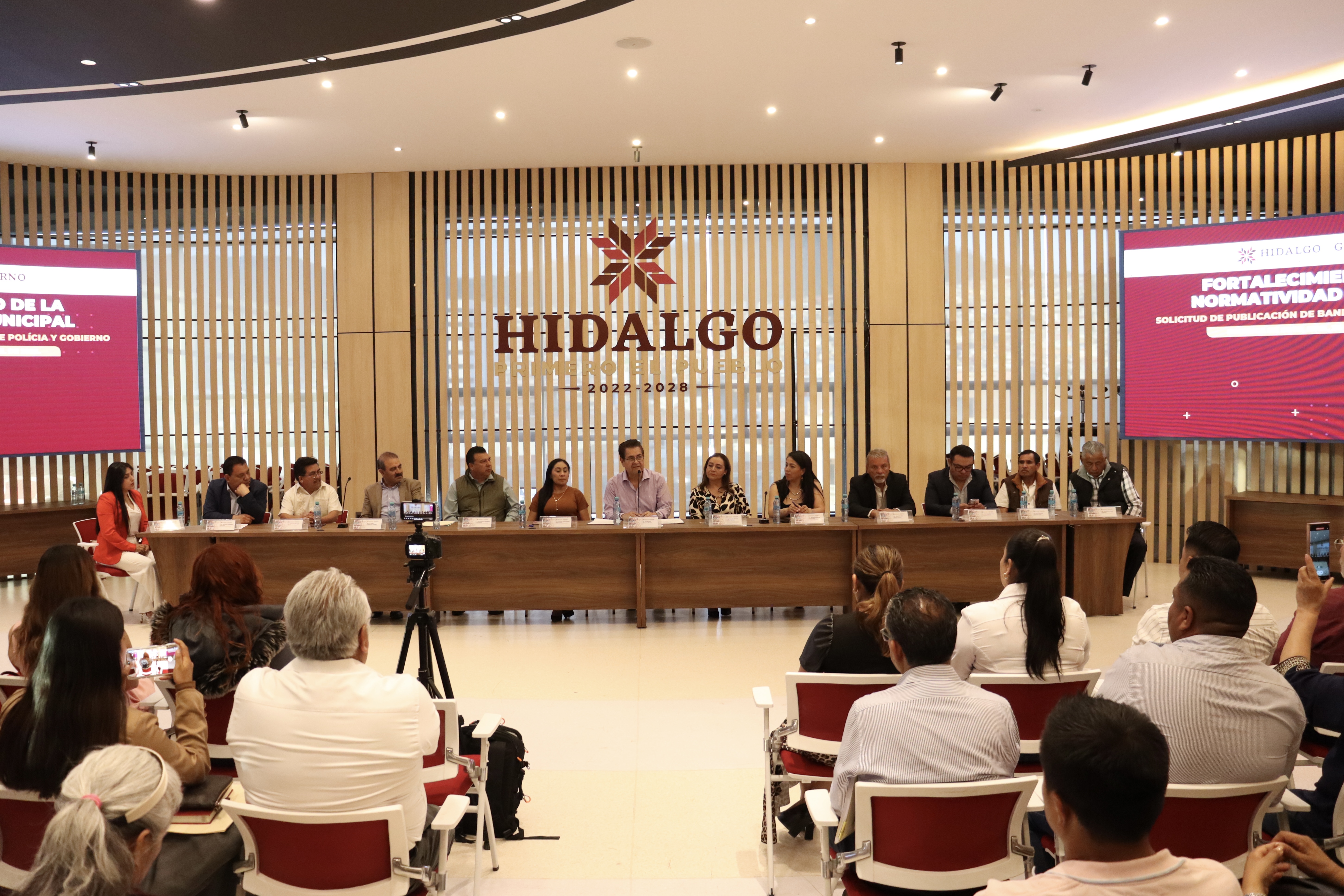 Para fortalecer la gobernanza, municipios de Hidalgo avanzan en la actualización de Bandos de Policía y Gobierno
