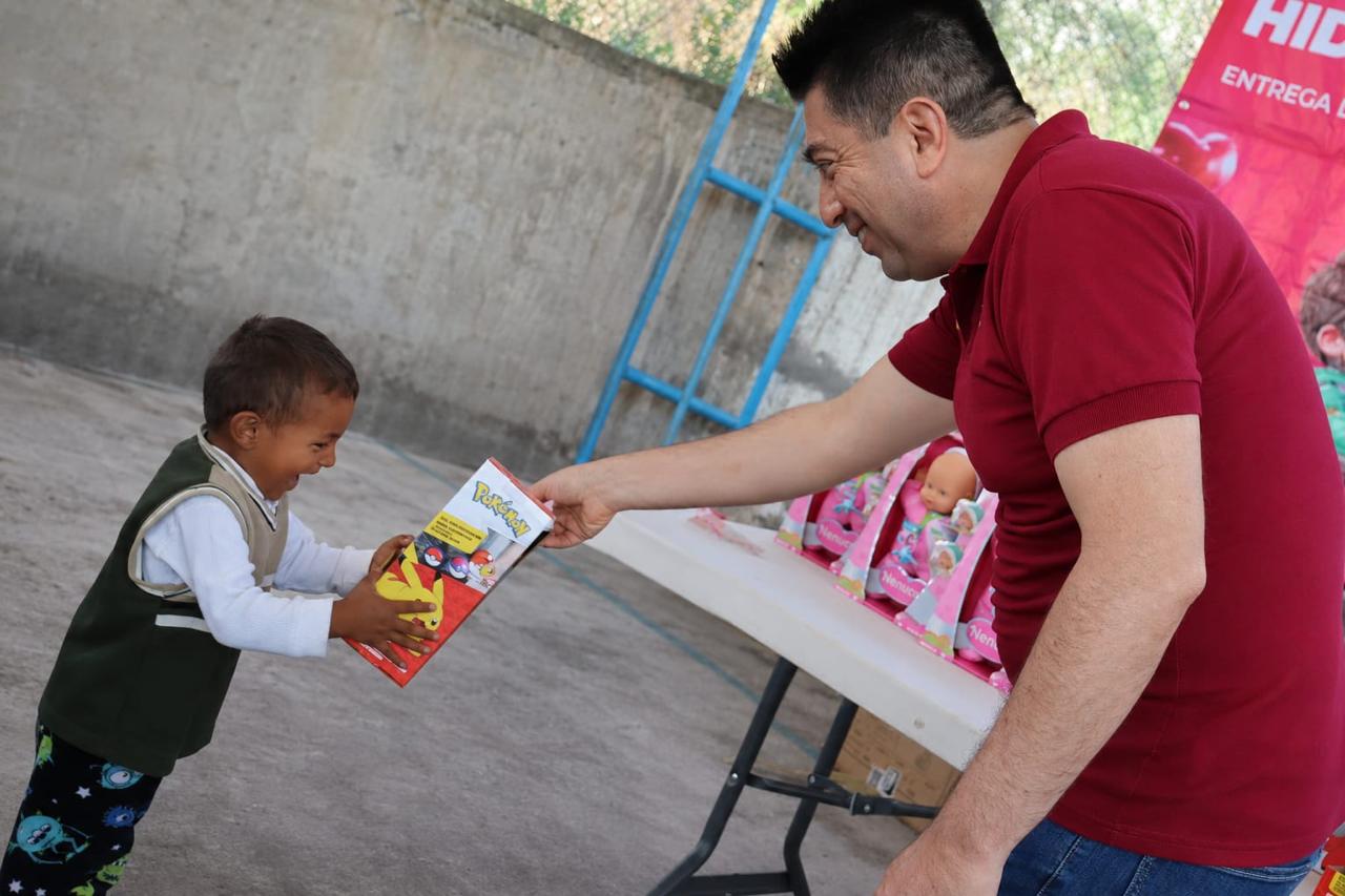 Sebiso acerca bienestar y alegría a madres e infancias de Hidalgo