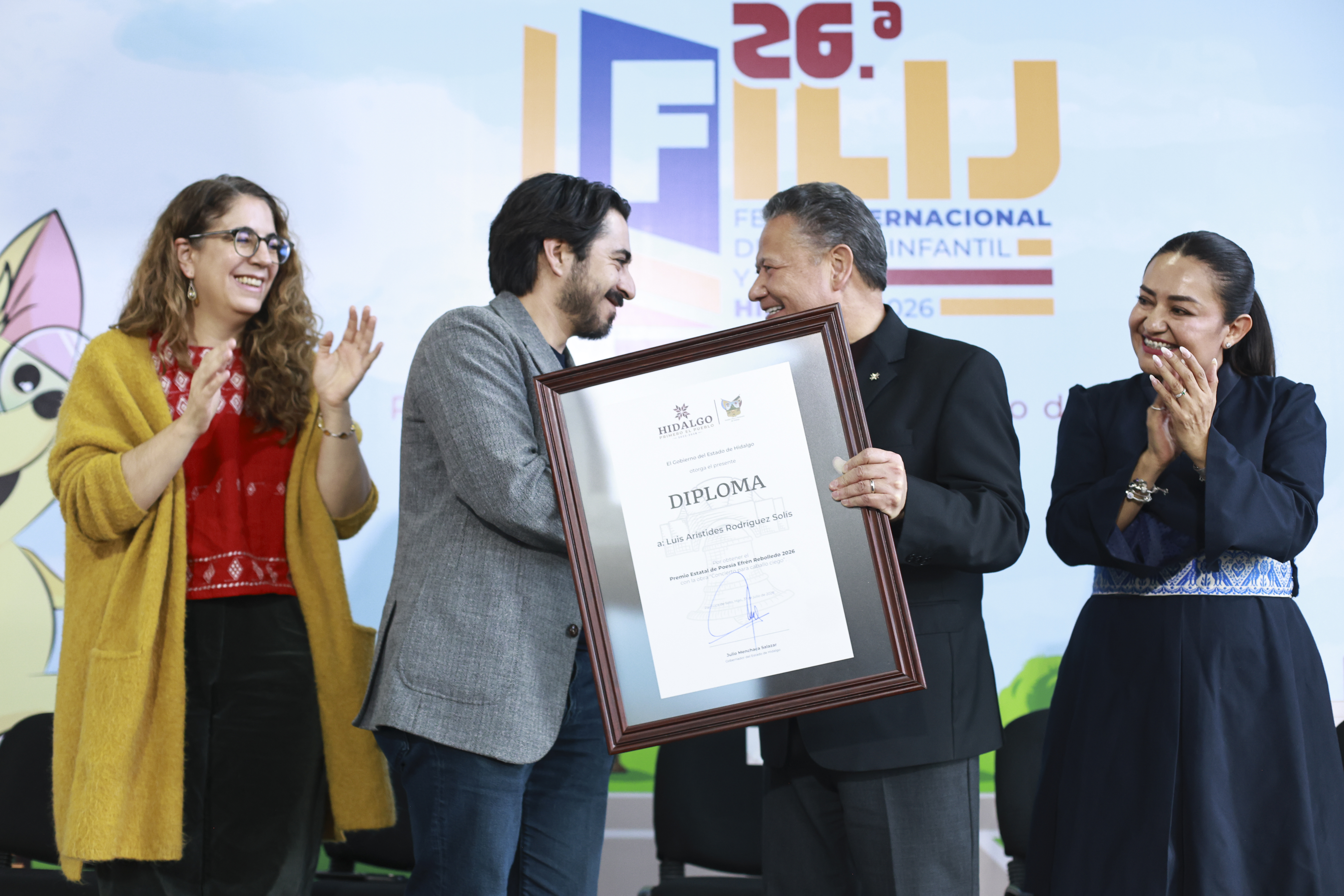 Menchaca Salazar inaugura Feria Internacional del Libro Infantil y Juvenil de Hidalgo 2026