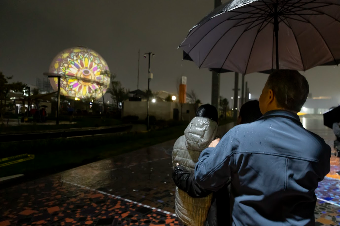 Julio Menchaca invita a disfrutar video mapping en el Parque Cultural Hidalguense