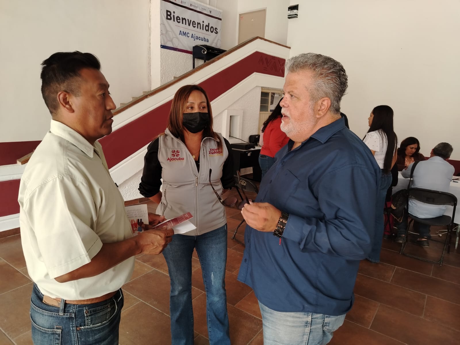 Acerca Sebiso beneficios a migrantes y sus familias en Ajacuba