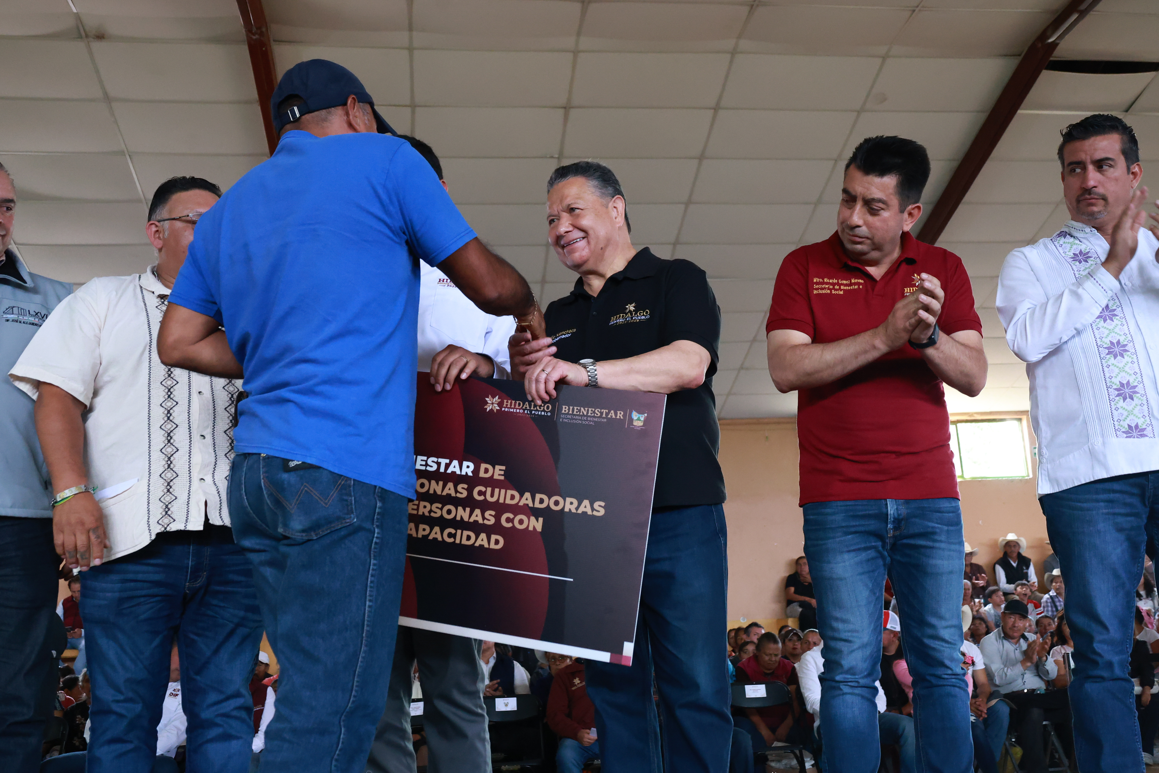 A casi 4 años, seguimos empeñados en la transformación real de Hidalgo: Julio Menchaca