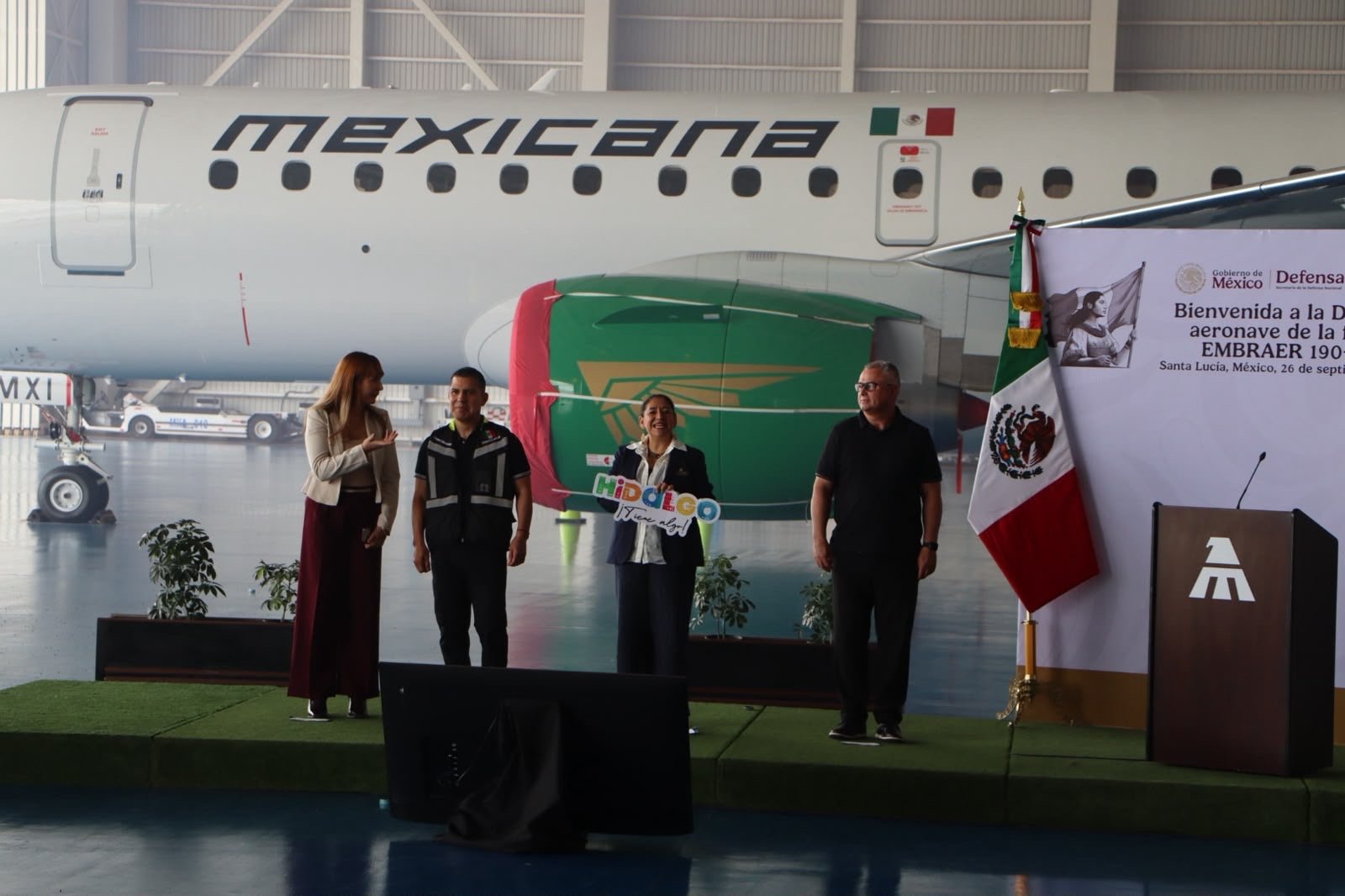 Hidalgo reconoce expansión área de Mexicana en AIFA