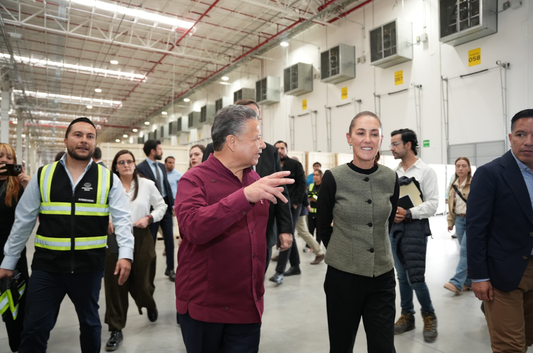 Reconoce Sheinbaum crecimiento industrial de Hidalgo y su capacidad de atracción de inversiones