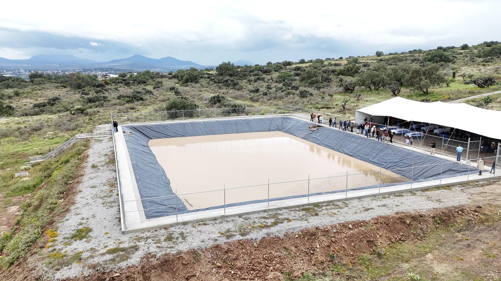 Nueva olla de agua reactivará la actividad pecuaria en Zempoala
